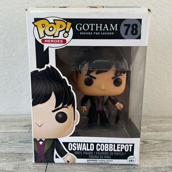 Oswald Cobblepot Funko Pop Heroes #78 NIB - Picture 1 of 6
